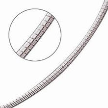 Load image into Gallery viewer, Omega Chain 2.5mm, 925 Sterling Silver