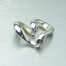 Load image into Gallery viewer, Puffy Heart Pendant, 925 Sterling Silver