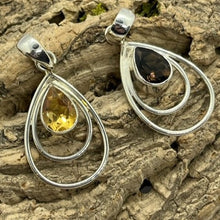 Load image into Gallery viewer, Small Citrine Pendant, 925 Sterling Silver