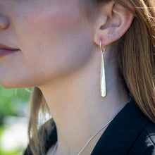 Load image into Gallery viewer, Long Mother of Pearl Earrings