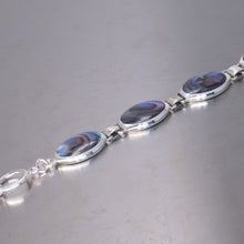Load image into Gallery viewer, Sterling Silver Abalone Bracelet