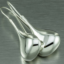 Load image into Gallery viewer, Designer Inspired Small Teardrop Earrings, 925 Sterling Silver