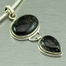 Load image into Gallery viewer, Rutilated quartz double pendant