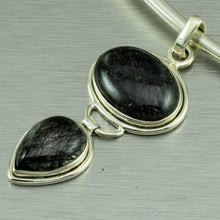 Load image into Gallery viewer, Rutilated quartz double pendant
