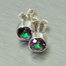 Load image into Gallery viewer, Gemstone studs - available in 10 different semi-precious stones - Gemstonz Silver