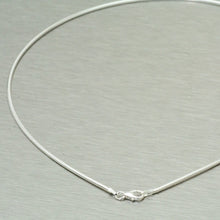 Load image into Gallery viewer, Silver Omega Chain - Gemstonz Silver