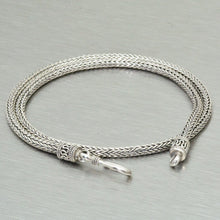 Load image into Gallery viewer, Hand crafted sterling silver 'Tulan Naga' chain,
