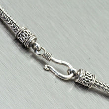 Load image into Gallery viewer, Balinese Sterling Silver Tulang Naga Chain - Gemstonz Silver