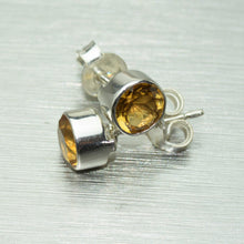 Load image into Gallery viewer, Gemstone studs - available in 10 different semi-precious stones - Gemstonz Silver