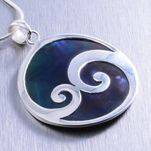 Load image into Gallery viewer, Mother of Pearl Celtic pendant - available in 2 different shell tones - Gemstonz Silver
