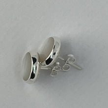 Cargar imagen en el visor de la galería, Pendientes Chunky de Nácar, Plata de Ley 925.