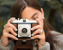Load image into Gallery viewer, Tiny Silver Plant Ring