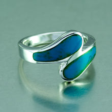 Load image into Gallery viewer, Turquoise Mother of Pearl Ring