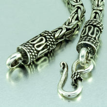 Load image into Gallery viewer, Balinese 'Byzantine' Silver Necklace