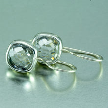 Load image into Gallery viewer, Rock Crystal Hook-in Earrings, 925 Sterling Silver