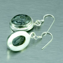 Load image into Gallery viewer, Rutilated quartz earrings