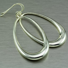 Load image into Gallery viewer, Sterling Silver Loopy Hoop Earrings.