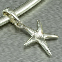 Load image into Gallery viewer, Sterling silver starfish pendant
