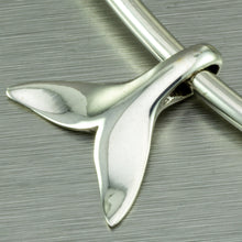 Load image into Gallery viewer, Sterling Silver Mermaid Tail Necklace