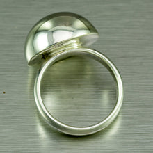 Load image into Gallery viewer, Silver dome ring - Gemstonz Silver
