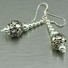 Load image into Gallery viewer, Thai hill tribe inspired earrings