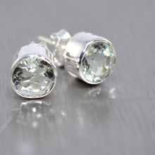 Load image into Gallery viewer, Gemstone studs - available in 10 different semi-precious stones - Gemstonz Silver