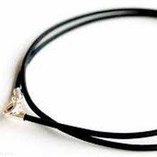 Load image into Gallery viewer, Leather Thong Necklace - Gemstonz Silver
