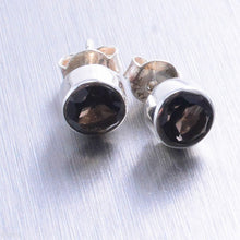 Load image into Gallery viewer, Gemstone studs - available in 10 different semi-precious stones - Gemstonz Silver