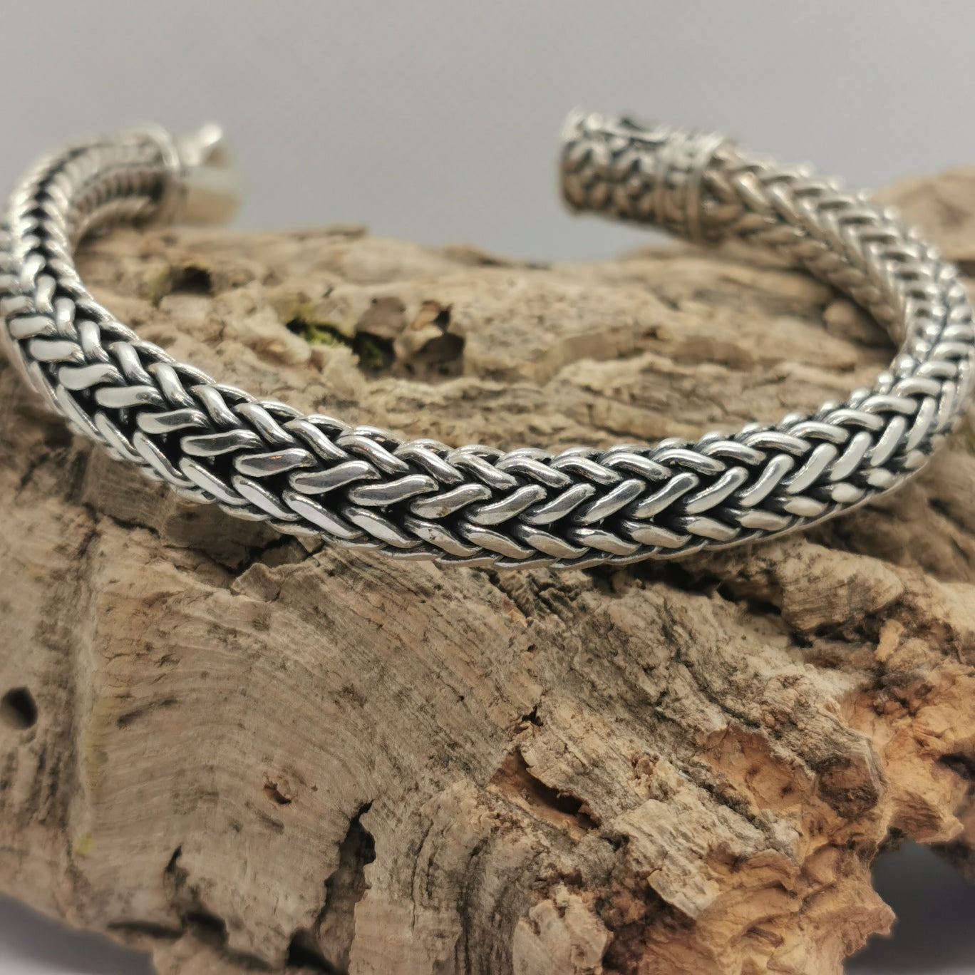 Mens sterling silver bali bracelets discount