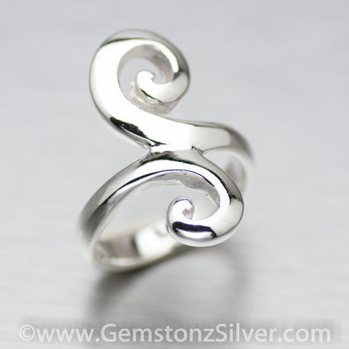 Silver 'Clave' ring - Gemstonz Silver