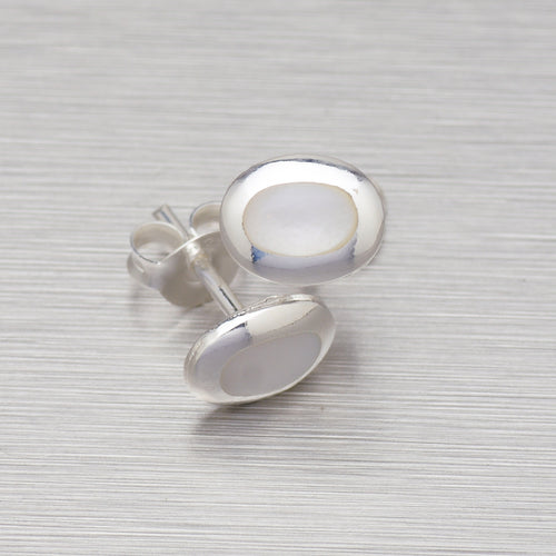 Mother-of-Pearl inlay tiny studs